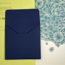 Load image into Gallery viewer, Blu Square Straight Flap Envelope   110