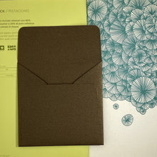 Load image into Gallery viewer, Bronze Square Straight Flap Envelope   110