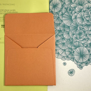 Flame Square Straight Flap Envelope   110