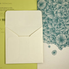 Load image into Gallery viewer, Merida Cream Square Straight Flap Envelope   110
