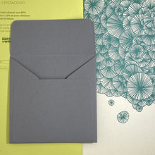 Load image into Gallery viewer, Slate Square Straight Flap Envelope   110
