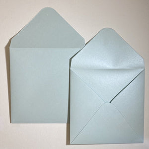Aquamarine V Flap Envelope   160