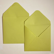 Load image into Gallery viewer, Pistachio V Flap Envelope   160