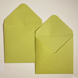 Pistachio V Flap Envelope   160