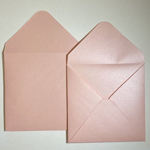 Rose Quartz V Flap Envelope   160