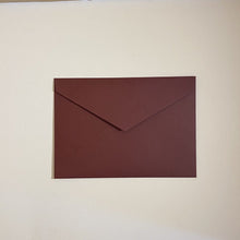 Load image into Gallery viewer, Burgundy 190 x 135 Envelope
