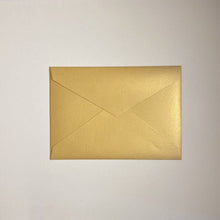 Load image into Gallery viewer, Gold 190 x 135 Envelope
