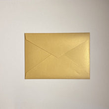 Load image into Gallery viewer, Gold 190 x 135 Envelope