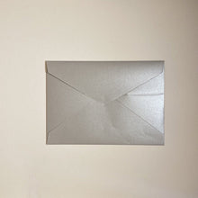 Load image into Gallery viewer, Silver 190 x 135 Envelope