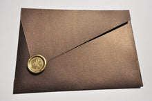 Load image into Gallery viewer, Bronze Asymmetrical Envelope
