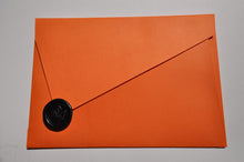 Load image into Gallery viewer, Orange Asymmetrical Envelope