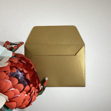 Load image into Gallery viewer, Antique Gold C6 Envelope