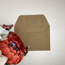 Load image into Gallery viewer, Brown C6 Envelope