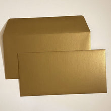 Load image into Gallery viewer, Antique Gold DL Wallet Envelope
