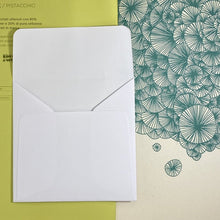 Load image into Gallery viewer, Artic White Square Straight Flap Envelope   110
