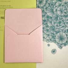 Load image into Gallery viewer, Rose Quartz Square Straight Flap Envelope   110
