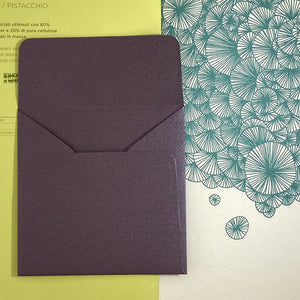 Ruby Square Straight Flap Envelope   110