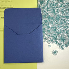 Load image into Gallery viewer, Sapphire Square Straight Flap Envelope   110
