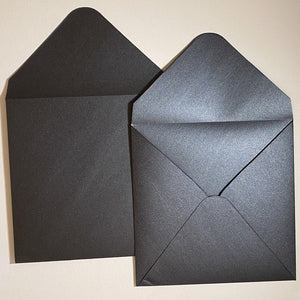 Anthracite V Flap Envelope   160
