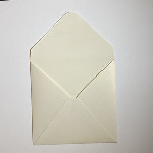 Merida Cream V Flap Envelope   160