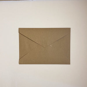 Brown 190 x 135 Envelope