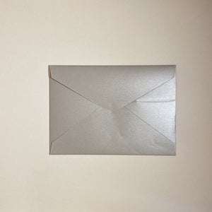 Silver 190 x 135 Envelope