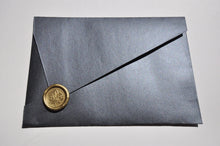 Load image into Gallery viewer, Anthracite Asymmetrical Envelope
