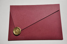 Load image into Gallery viewer, Burgundy Asymmetrical Envelope
