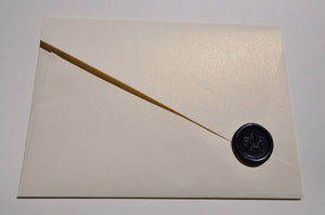 Merida Cream Asymmetrical Envelope