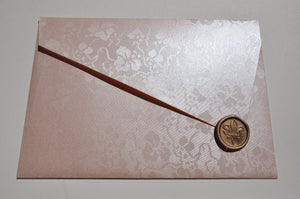 RosePink Asymmetrical Envelope