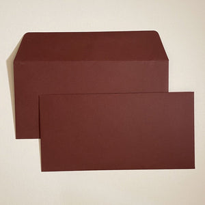 Burgundy DL Wallet Envelope