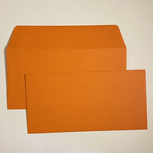 Orange DL Wallet Envelope