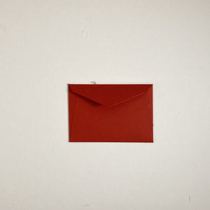 Vermillion Tiny Envelope